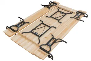 Záhradný pivný set skladací 220 cm