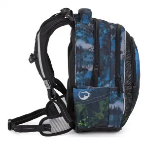 Veľký školský set Bagmaster LUMI 24 F Set L Wolf