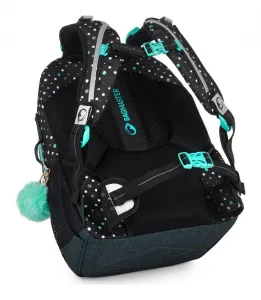 Školský set Bagmaster PORTO 24 A Set Black-Turquoise