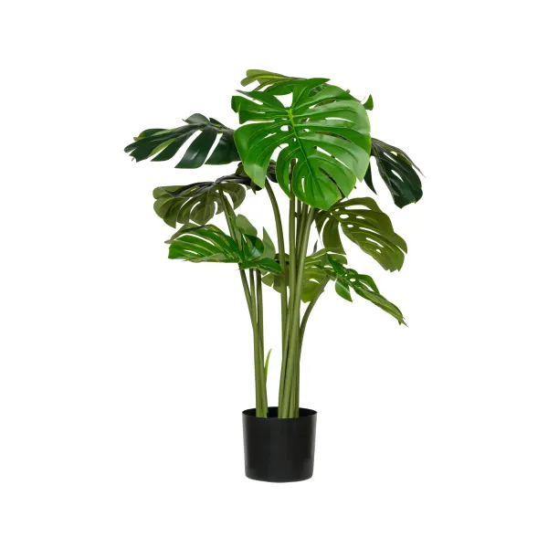 Realistická umelá rastlina Monstera, viac veľkostí - Potterypots Velikost: L - v. 120 cm