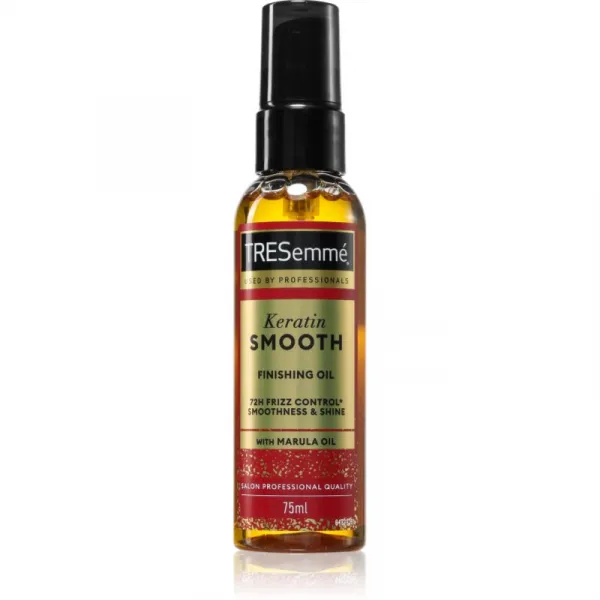 TRESemmé Keratin Smooth Finishing Oil intenzívne vyživujúci olej na vlasy 75 ml