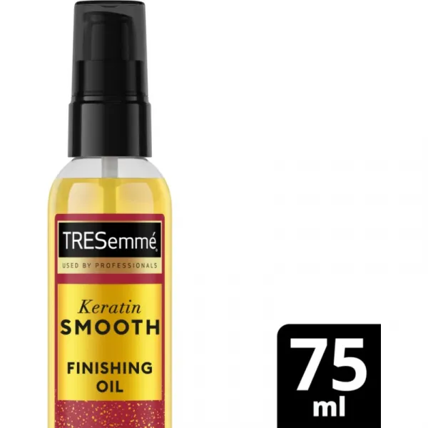 TRESemmé Keratin Smooth Finishing Oil intenzívne vyživujúci olej na vlasy 75 ml