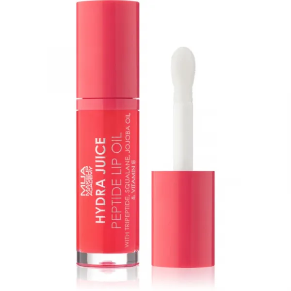 MUA Makeup Academy Hydra Juice Peptide Lip Oil olej na pery odtieň Berry Bliss 7 ml