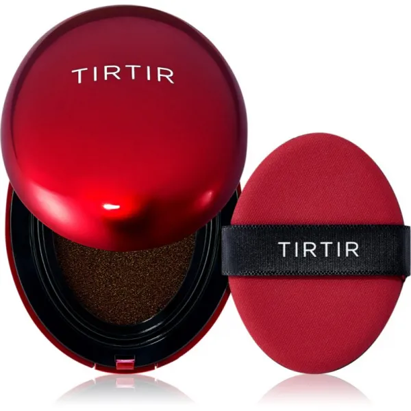 TIRTIR Mask Fit Red Cushion Mini dlhotrvajúci make-up v hubke odtieň 55N Espresso 4.5 g