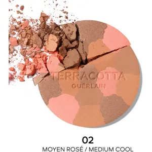 GUERLAIN Terracotta Light bronzujúci rozjasňujúci púder náhradná náplň odtieň 02 Medium Cool 10 g