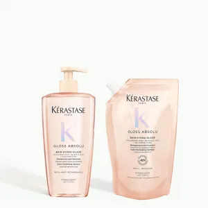 Kérastase Gloss Absolu Bain Hydra-Glaze šampón na lesk a hebkosť vlasov Refill 500 ml
