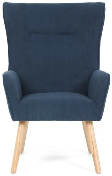 AUTRONIC kreslo ušiak AK-314 BLUE2 modré