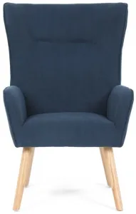 AUTRONIC kreslo ušiak AK-314 BLUE2 modré