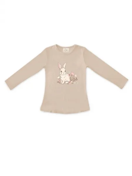 Dievčenské tričko SWEET BUNNY s dlhým rukávom