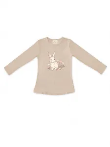 Dievčenské tričko SWEET BUNNY s dlhým rukávom