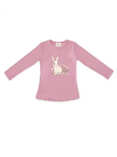 Dievčenské tričko SWEET BUNNY s dlhým rukávom