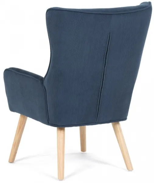 AUTRONIC kreslo ušiak AK-314 BLUE2 modré
