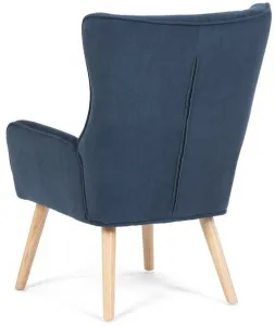 AUTRONIC kreslo ušiak AK-314 BLUE2 modré