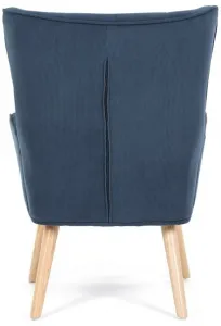 AUTRONIC kreslo ušiak AK-314 BLUE2 modré
