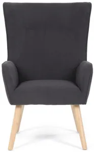 AUTRONIC kreslo ušiak AK-314 GREY2 sivé