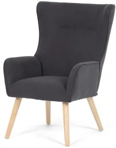 AUTRONIC kreslo ušiak AK-314 GREY2 sivé