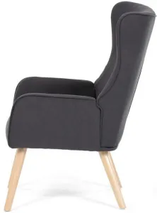 AUTRONIC kreslo ušiak AK-314 GREY2 sivé