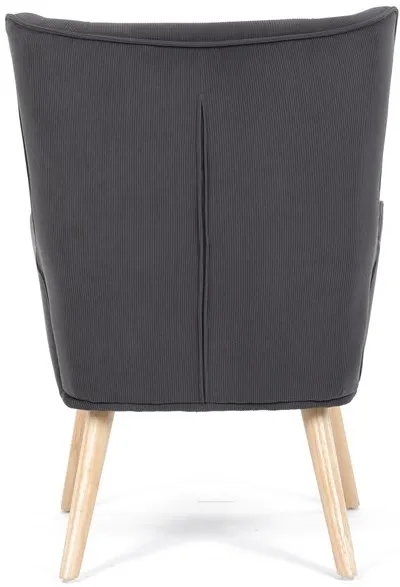 AUTRONIC kreslo ušiak AK-314 GREY2 sivé
