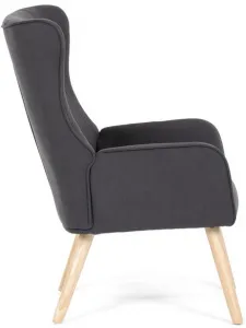 AUTRONIC kreslo ušiak AK-314 GREY2 sivé