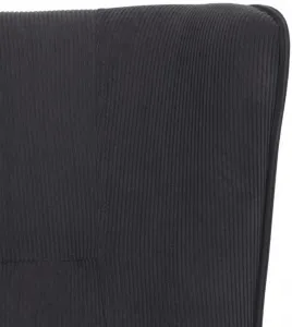 AUTRONIC kreslo ušiak AK-314 GREY2 sivé