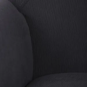 AUTRONIC kreslo ušiak AK-314 GREY2 sivé