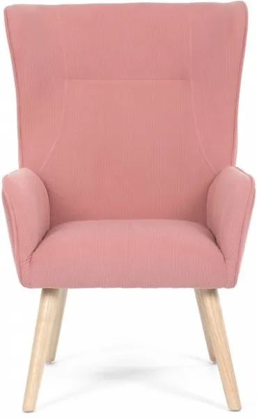 AUTRONIC kreslo ušiak AK-314 PINK2 ružové
