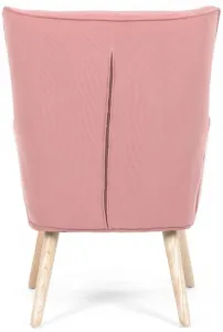 AUTRONIC kreslo ušiak AK-314 PINK2 ružové