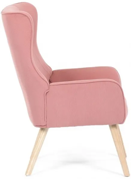 AUTRONIC kreslo ušiak AK-314 PINK2 ružové