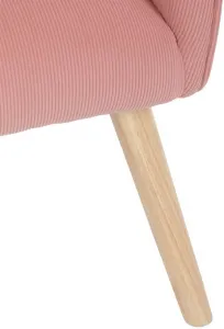 AUTRONIC kreslo ušiak AK-314 PINK2 ružové