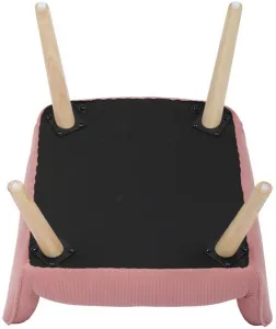 AUTRONIC kreslo ušiak AK-314 PINK2 ružové