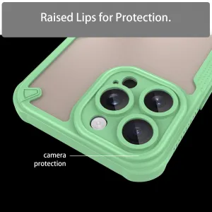 ArmorShield Hybrid Kryt, iPhone 16 Pro Max, zelený