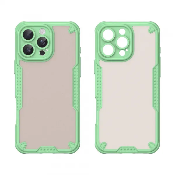 ArmorShield Hybrid Kryt, iPhone 16 Pro Max, zelený