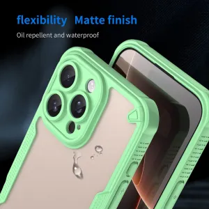 ArmorShield Hybrid Kryt, iPhone 16 Pro Max, zelený