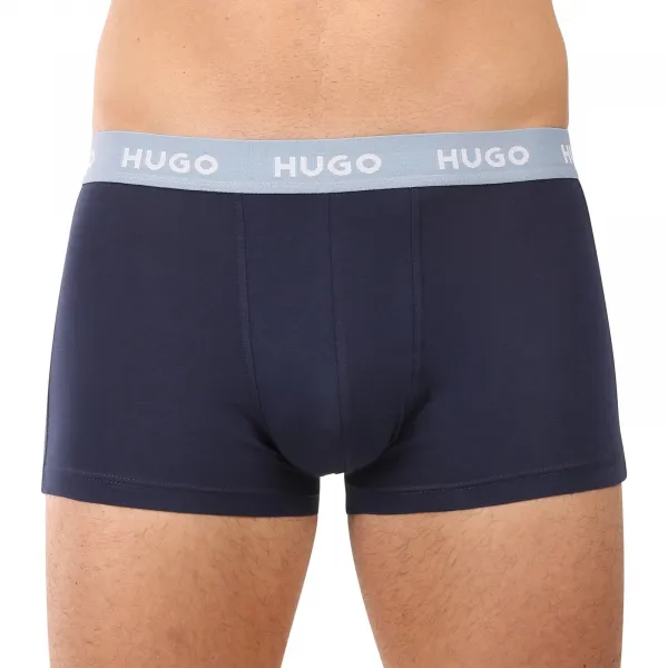 3PACK pánske boxerky BOSS viacfarebné (50532550 984) M, trenky