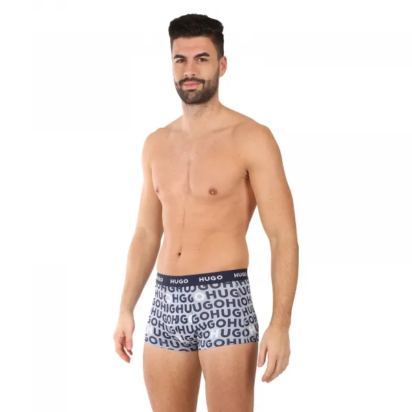 3PACK pánske boxerky BOSS viacfarebné (50532550 984) M, trenky