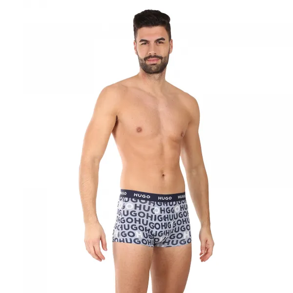 3PACK pánske boxerky BOSS viacfarebné (50532550 984) M, trenky