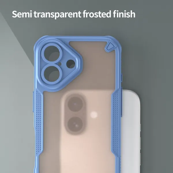 ArmorShield Hybrid Kryt, iPhone 16, modrý