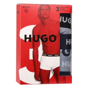 3PACK pánske boxerky BOSS viacfarebné (50532550 984) M, trenky