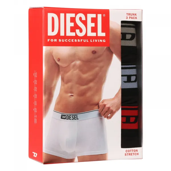 3PACK pánske boxerky Diesel čierné (00ST3V-0GDAC-E7201) L, trenky