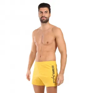 Pánske trenky Lee Cooper žlté (PO38819-6) M, trenírky