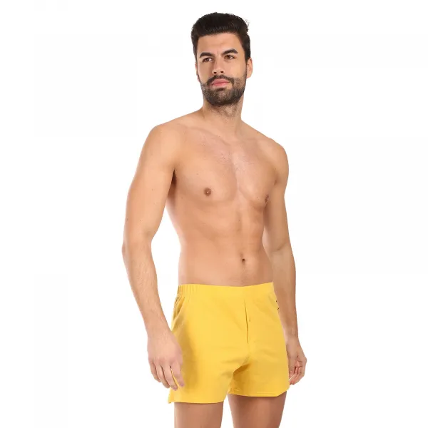 Pánske trenky Lee Cooper žlté (PO38819-6) M, trenírky