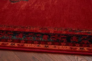 Koberec Dywilan Polonia Samarkand rubín