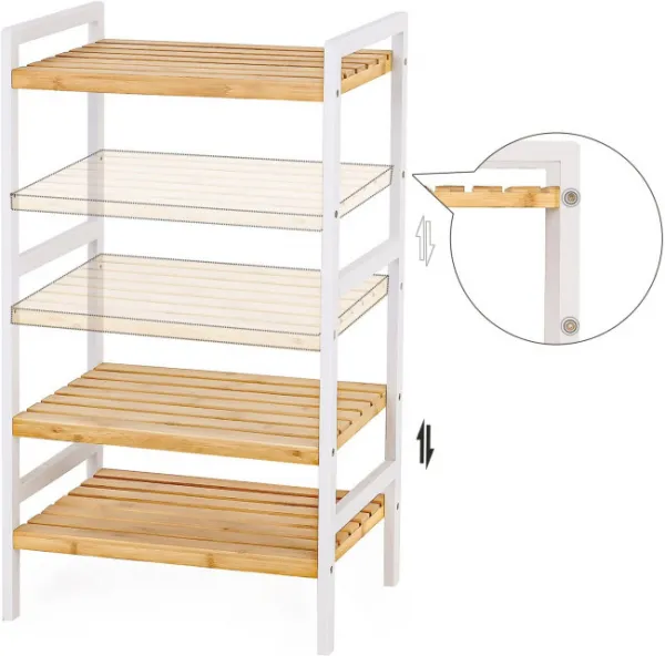 SONGMICS Praktický regál SKU Amari hnědý