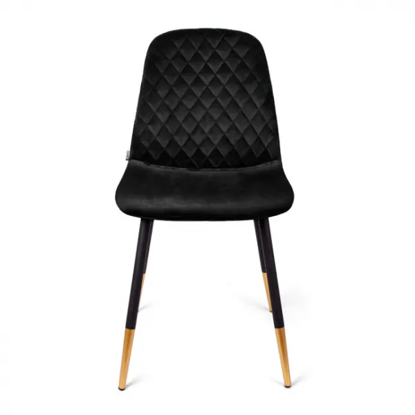 Stolička NOIR zamatová čierna SS22 933466