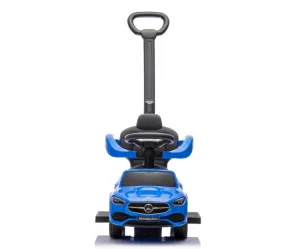 Detské odrážadlo s vodiacou tyčou MERCEDES C-Class Deluxe Milly Mally Blue