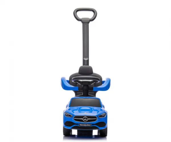 Detské odrážadlo s vodiacou tyčou MERCEDES C-Class Deluxe Milly Mally Blue