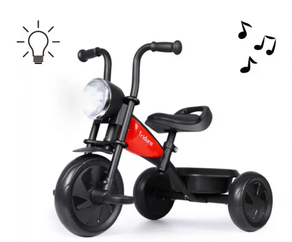 QPLAY Trojkolka Triduro Red, vek 2-6 rokov