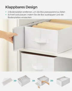 Set organizérov na bielizeň RUS009W02