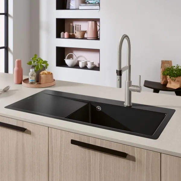 VILLEROY & BOCH VILLEROY & BOCH - Drezová batéria Steel Expert 2.0, odnímateľná sprcha, nerez 928000LC