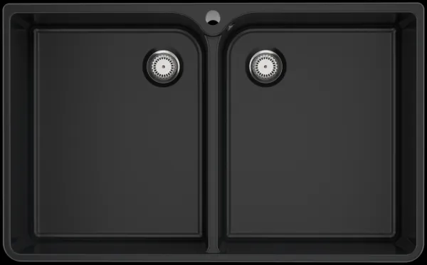 VILLEROY & BOCH VILLEROY & BOCH - Keramický drez Villeroy & Boch Farmhouse 90 X, 639001R7, Pure Black 639001R7